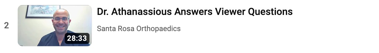 Dr. Athanassious Answers Viewer Questions