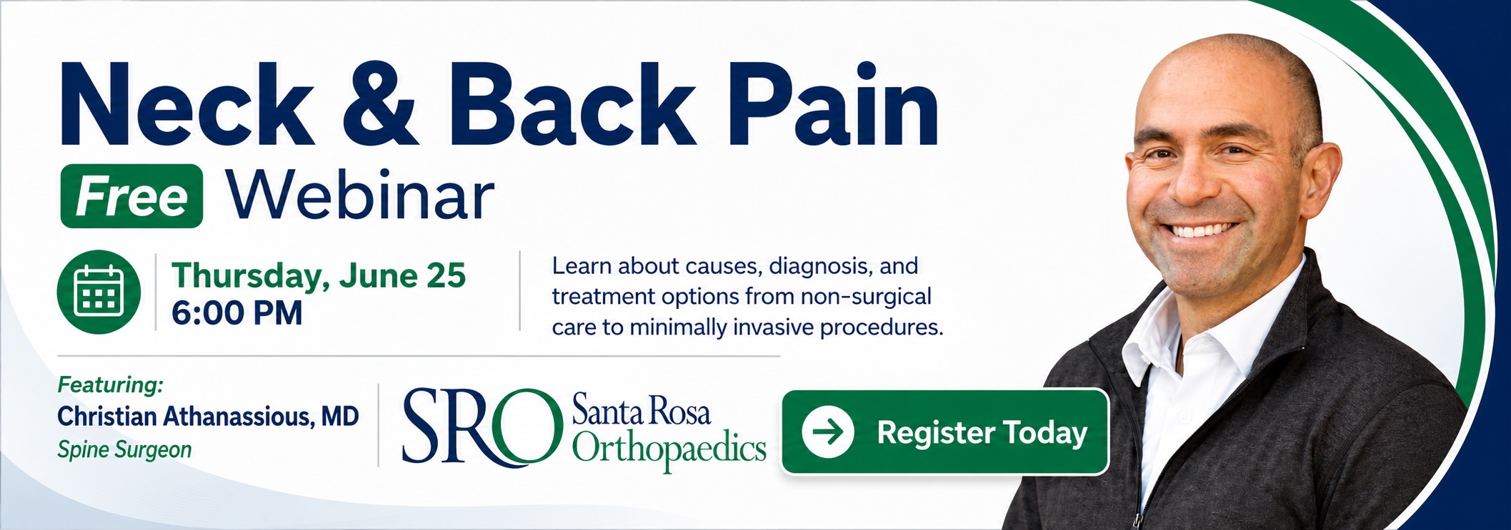 Neck and Back Pain FREE Webinar